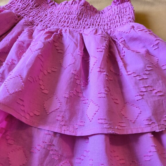 Splendid, Pink Twirl Skirt Cotton & Fully lined, Elastic Waist, Girls size 14 - Picture 2 of 5